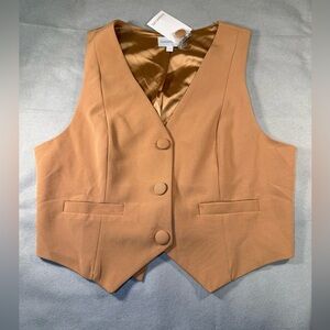 NWT Sugarlips Chelsea Button UP Vest